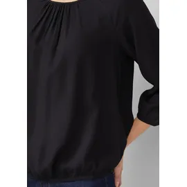 s.Oliver Strukturierte Viskose-Bluse mit Raff-Details - 38