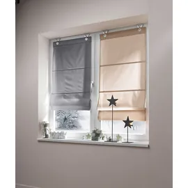 Heine Raffrollo Kessy Bessy 80 x 140 cm grau
