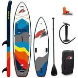 F2 SUP Stand Up Paddle Board Glide WS 10'2'' Grau 2024 One Size