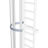 ZARGES 3/4-Rückenschutzbügel 700mm ALU