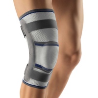Bort Stabilo® Kniebandage mit Gelenk Knie Gelenk Bandage Schiene Stütze, Rechts, XXXL Plus