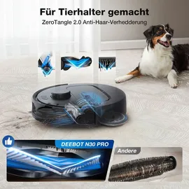 Ecovacs Deebot N30 Pro Omni schwarz
