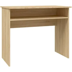 vidaXL Schreibtisch Sonoma-Eiche 90x50x74 cm Holzwerkstoff
