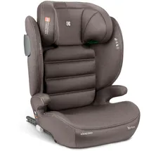 KIKKABOO i-Track i-Size, Kindersitz 15-36 kg ISOFIX – Gruppe 2-3 Autositz ab 3 Jahre bis 12 Jahre, SPS, 12-fach verstellbare Kopfstütze, 100-150 cm, Beige