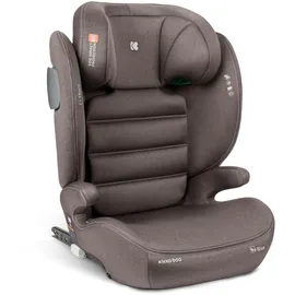 KIKKABOO i-Track i-Size, Kindersitz 15-36 kg ISOFIX – Gruppe 2-3 Autositz ab 3 Jahre bis 12 Jahre, SPS, 12-fach verstellbare Kopfstütze, 100-150 cm, Beige