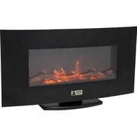 Mayer Fireplaces, Elektrokamin + Bioethanolkamin, ELEGANZA Elektrokamin MFP-36 Curved