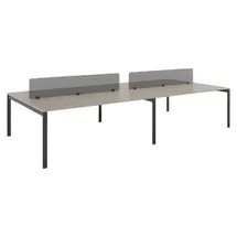 xl moebel gmbh Schreibtisch 240x160 Grau
