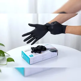 EUROPAPA 100x Nitrilhandschuhe Box Einweghandschuhe, Einmalhandschuhe, Untersuchungshandschuhe, Nitril Handschuhe,