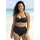 LASCANA Bikini-Top Damen Schwarz 46 Cup D