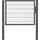 GAH Alberts Einzeltor Flexo Plus 150 x 120 cm Anthrazit/Metall