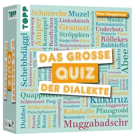 Frechverlag Das große Quiz der Dialekte deutsche Version