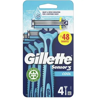 Gillette Sensor3 Cool Einweg-Rasierklinge 4 Stück St