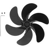 Universelles Ersatz-lüfterrad Aus Aluminiumlegierung Für Kaminventilatoren – 6 Flügel – Ofenventilator-zubehör
