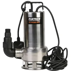 FUXTEC Tauchpumpe - Schmutzwasserpumpe FX-TP11000 INOX (Edelstahl) - 1100 Watt