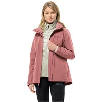 Jack Wolfskin Luntal 3in1 Jkt W, mineral red S