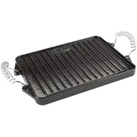 Garcima Grillplatte 21 x 27 cm Gusseisen schwarz/weiß
