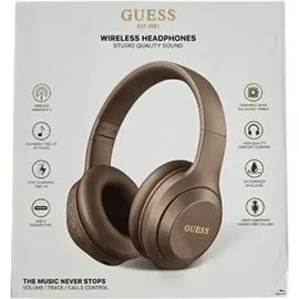 GUESS Classic Logo Kabellose Kopfhörer - Brown - One Size