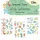 O'Shea Kindertattoos (Wilde Gefährten), Tattoos für Kinder, 3 Bögen Tattoos für Kinder mit niedlichen Motiven, hautfreundlich, umweltfreundlich, Mitgebsel & Gastgeschenk Kindergeburtstag