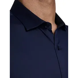 JACK & JONES Hemd Parma für Business in Dunkelblau-XXL