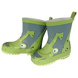 Maximo Kindergummistiefel Frosch grün, 23