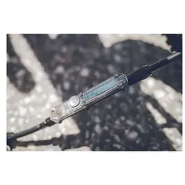 Lezyne Micro Floor Drive Digital Minipumpe Silber 90 Psi