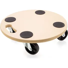 BITUXX Transportroller Rollbrett Umzugsroller Allzweckroller Rund MDF 38 x 38 bis 200kg