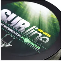 Korda SUBline Ultra Tough Karpfenschnur 1000m Schnur, Durchmesser:0.43mm;Farbe:grün