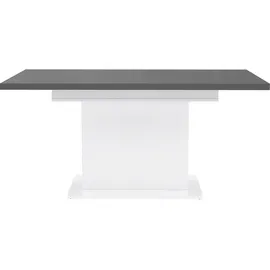 Forte Elara 76,6 x 160 x 90 cm Weiß