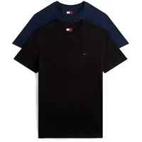 Tommy Hilfiger Rundhalsshirt TOMMY JEANS "TJM XSLIM 2PACK JERSEY TEE EXT", Herren, Gr.