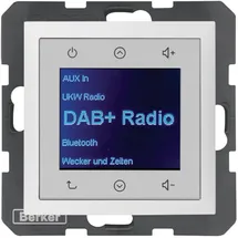 Berker Radio Touch UP DAB+ S.1/B.x polarweiss matt 29849909