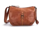 Spikes & Sparrow Leren Crossbodytas - Sedona - Brandy Cognac