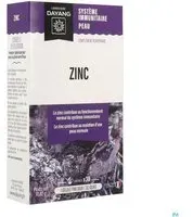 Dayang Gélule Zinc, Gélule, complément alimentaire à base de zinc, bt 30 Capsule(S) pc(s)