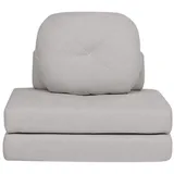 Beliani 4-tlg Schlafsofa OLDEN in Grau | Gr.: onesize