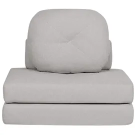 Beliani 4-tlg Schlafsofa OLDEN in Grau | Gr.: onesize