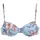 LASCANA Bügel-Bikini-Top Damen hellblau-bedruckt Gr.36 Cup E