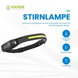 KAISER ELECTRONICS LED Stirnlampe berührungslos LED mit 2 Lichtquellen