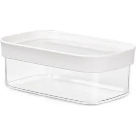 Emsa Optima rechteckig transparent/weiß 0,45 l