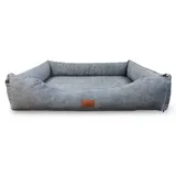 Petliving orthopädisches wasserabweisendes Hundebett Fiona grau XXL