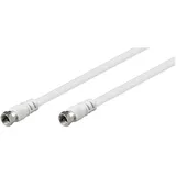 goobay 11721 Koaxialkabel F-Stecker / F-Stecker 1,5m