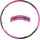Matchu Sports - Hula Hoop Reifen Gymnastikreifen 1,2 kg 100 cm Lila/grau