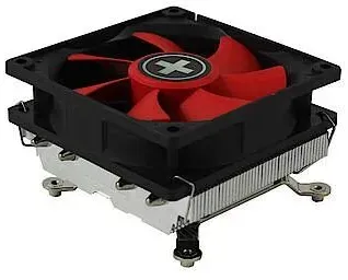 Xilence XC040 Computerkühlsystem Prozessor Kühler 9,2 cm Schwarz, Rot