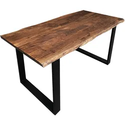 Tisch 180x90 Akazie Nussbaum Küchentisch Esstisch Speisetisch Esszimmertisch