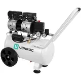 VONROC Luftkompressor Leise 750 W 8 bar 24 l