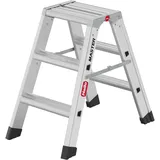 hailo master D80 Klappleiter 2 x 3 Stufen