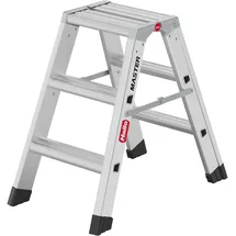 hailo master D80 Klappleiter 2 x 3 Stufen