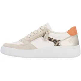 remonte D3E05 Damen Low Weiß/Beige Weite 39