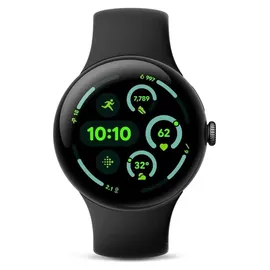 Google Pixel Watch 3 41 mm Bluetooth  matte black Sportarmband obsidian