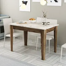 Skye Decor Kiev 110 x 75 x 72 cm Nussbaum/Weiß