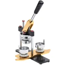 vidaXL Buttonmaschine 500 Button-Teile 44 mm Drehstanze