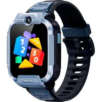 Mibro Z5 4G BT 42 mm Kunststoffgehäuse Blau Silikonarmband Blau M